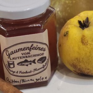 Quitten- Birnengelee mit Zimt 170 gr