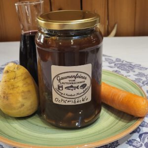 Geschmorte Ochsenbäckle 800 gr