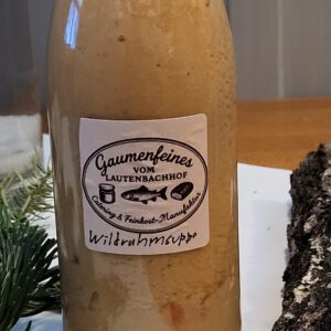 Wildrahmsuppe mit Wurzelgemüsen und Pilzen 700 ml